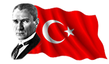 Mustafa Kemal Atatürk ve Türk bayrağı